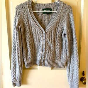 Button up sweater|Grey|American Eagle| XS |